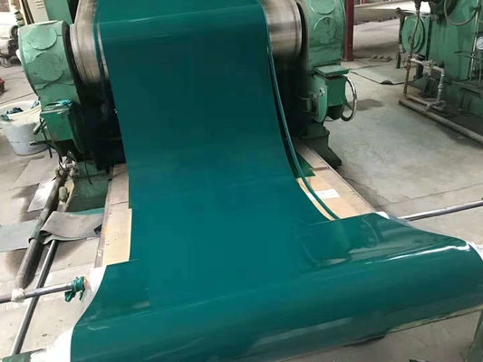Τραπέζι δαπέδου δαπέδου ανακτημένο αντιστατικό ESD ματ ρολό υψηλής θερμοκρασίας Πράσινο Smooth Cleanroom