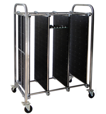 Χειρολαβή ρυθμιζόμενο καρότσι αποθήκευσης ESD PCB SMT Eltronic Antistatic Reel Storage Cart