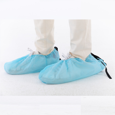 Κάλυψη παπουτσιών ESD με αντιστατική αγωγική λωρίδα, καλυψη παπουτσιών καθαρής αίθουσας μη υφαντικής χρήσης
