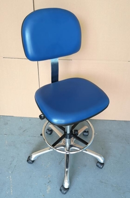 Μπλε ασφαλείς έδρες χρώματος ESD/στατική διαλυτική έδρα με να στηρίξει την αλυσίδα
