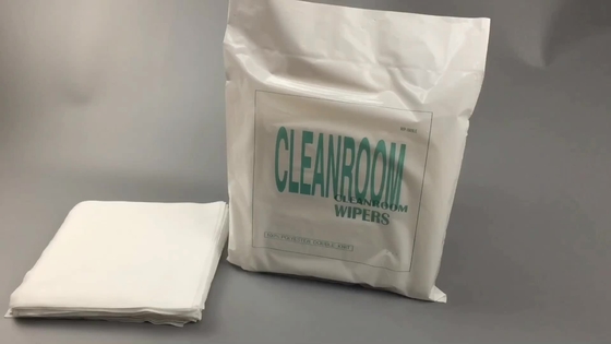 Το χωρίς σκόνη καθαρό δωμάτιο σκουπίζει/μίας χρήσης Microfiber με σκουπίζει σφραγισμένη τη λέιζερ άκρη περικοπών