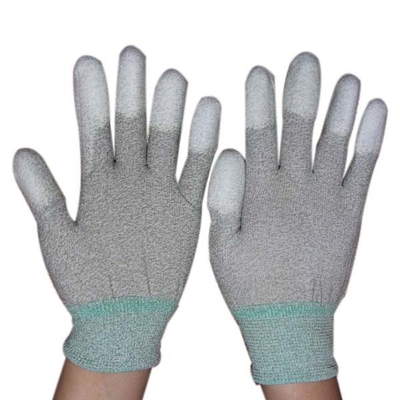 10e6 η ηλεκτροστατική απαλλαγή ESD ινών άνθρακα ωμ διέστιξε τα ασφαλή γάντια