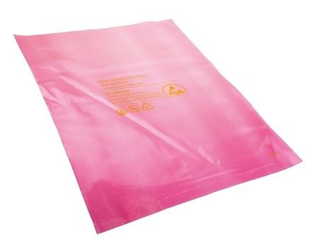 Soft Touch ESD Shielding Bags Customized Printing For Electronic Packing