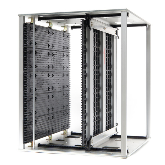 SMT Antistatic ESD Magazine Rack PCB Storage Cart 460*400*563mm