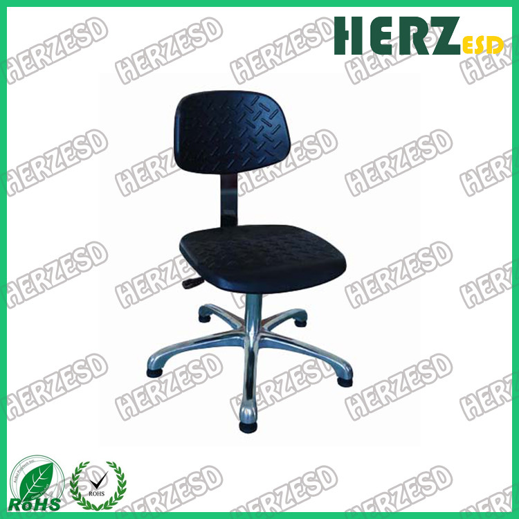 Static Dissipative ESD Safe Chairs Back Size 380 * 260mm Black Color CE Approved