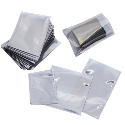 Προσαρμοσμένες ανοικτές τοπ αντιστατικές ασφαλείς τσάντες προστατευτικών καλυμμάτων συσκευασίας ESD εμποδίων για το αποστειρωμένο δωμάτιο