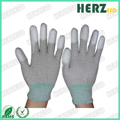 ESD ανθρακικές ίνες Γάντια PU Palm Fit Γάντια ασφαλείας Γάντια εργασίας