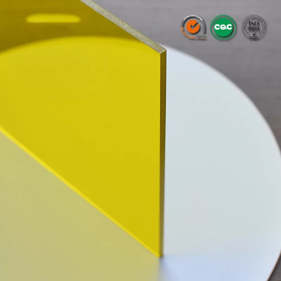ESD γυαλιστερό αντί-UV σκληρό ακρυλικό φύλλο 2mm διαφανές ανθεκτικό στις γρατζουνιές φύλλο PMMA 1220x2440mm