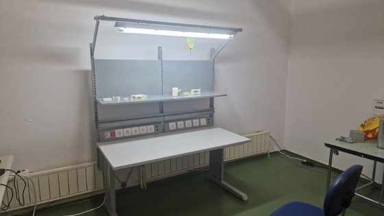 Βιομηχανικό πάγκο εργασίας ESD Στατική αποδέσμευση Δωμάτιο εργασίας Γραμμή εργασίας