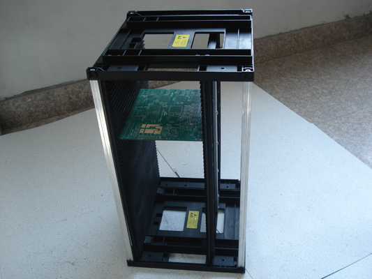ESD PCB Magazine Rack Αντιστατικό καρότσι αποθήκευσης PCB SMT για ασφαλές χειρισμό PCB 355*315*580mm
