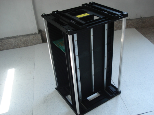 ESD PCB Magazine Rack Αντιστατικό καρότσι αποθήκευσης PCB SMT για ασφαλές χειρισμό PCB 355*315*580mm