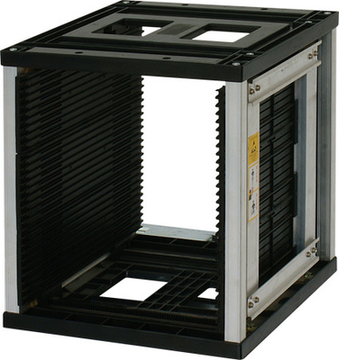 ESD PCB Magazine Rack Αντιστατικό καρότσι αποθήκευσης PCB SMT για ασφαλές χειρισμό PCB 355*315*580mm