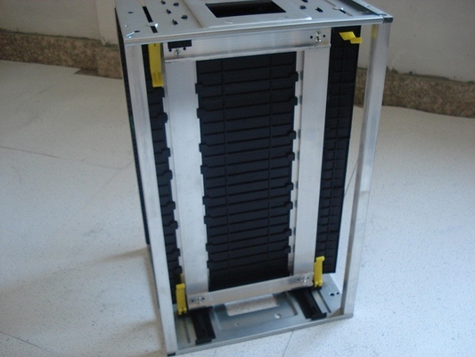355*320*563mm ESD PCB Magazine Rack Αντιστατικό SMT PCB αποθηκευτικό καλάθι για την γραμμή παραγωγής PCB