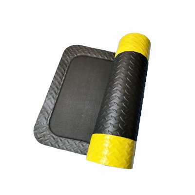 Βιομηχανικό στρώμα PVC επιφάνειας + στρώμα antifatigue PVC αφρού