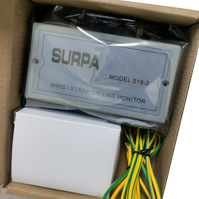 Δοκιμαστής ESD SURPA 518-2 ESD χειροπέδου / Αντιστατικό χειροπέδιο σε απευθείας σύνδεση