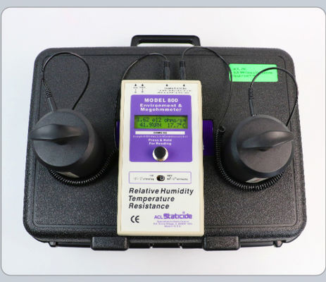 Μετρητής επιφανειακής αντίστασης ACL 800 Ψηφιακό Μεγαωμόμετρο για δοκιμές ESD και περιβαλλοντικής αντίστασης