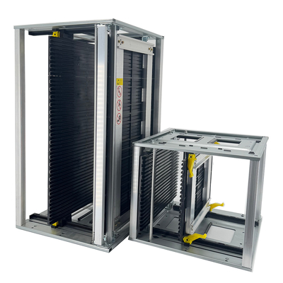 ESD περιοδικό Rack Gear Belt ρυθμιζόμενο 460*400*563 Pcb περιοδικό για γραμμή SMT