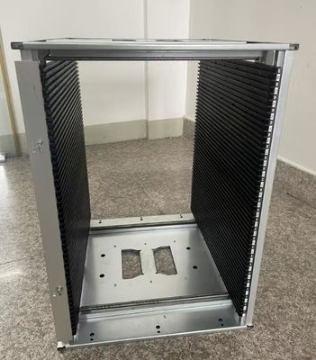 Ράφι περιοδικών PCB Ρυθμιζόμενο Αντιστατικό ESD για Αποθήκευση και Διαχείριση Γραμμής SMT