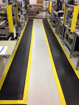 Αντιστατικό αντι-κόπωσης στρώμα ESD PVC EPDM Rubber 10-30mm Προσαρμόσιμο