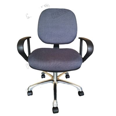 Lab Factory Office Adjustable Swivel Desk Chairs ESD Stool Anti Static Chairs With Arm Rest