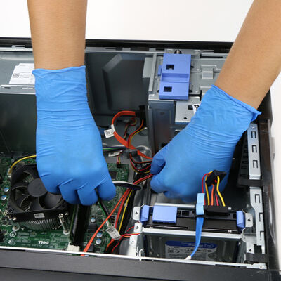 Αντιστατικά νιτρίλια για μια φορά και για πάντα Γάντια για εργασία σε γραμμή συναρμολόγησης PCB Γάντια εργασίας