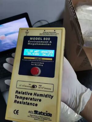 ESD Γαλάζια Μαύρα γάντια ασφαλείας από νιτρίλιο Αντιστατικά γάντια εξέτασης μιας χρήσης για χονδρικό εμπόριο