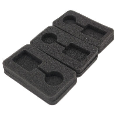 Αφρώδες υλικό συσκευασίας ESD προσαρμοσμένου σχήματος, αγώγιμο φύλλο PU, πάχος 2-500mm, 10^3-10^6 Ω για ηλεκτρονικά