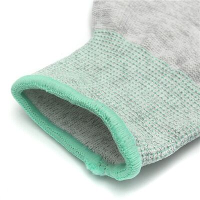 Εργοστάσιο ESD Εργαστήριο ESD Αντιστατικά ανθρακονήματα PU Παλμικά γάντια