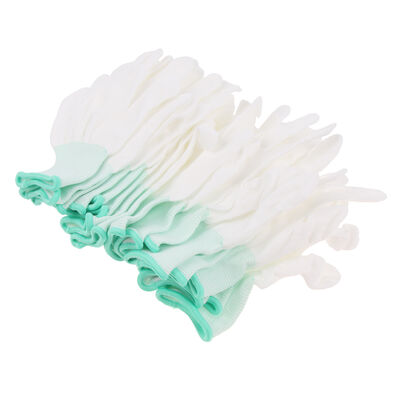 ESD Anti-static Laboratory Antistatic Top Finger Palm Coated Nylon Gloves With Dust Free  Antistatic Gloves