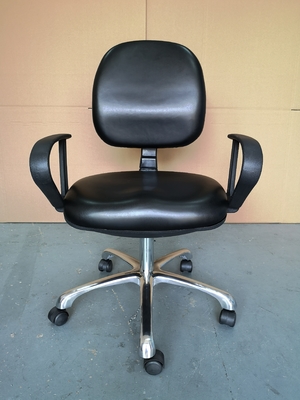 Οι υψηλής αντοχής έδρες ESD με Armrest το πολυ λειτουργικό κάθισμα ταξινομούν 420 * 400mm