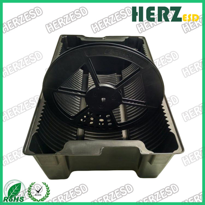 Πλαστικό ESD SMD Reel Stand Αντιστατικό SMT Reel Storage Box ESD Τραπέζι
