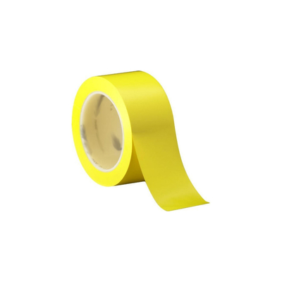 πάχος EPA 0.13mm που χαρακτηρίζει την κίτρινη κολλώδη ταινία προειδοποίησης πατωμάτων ESD