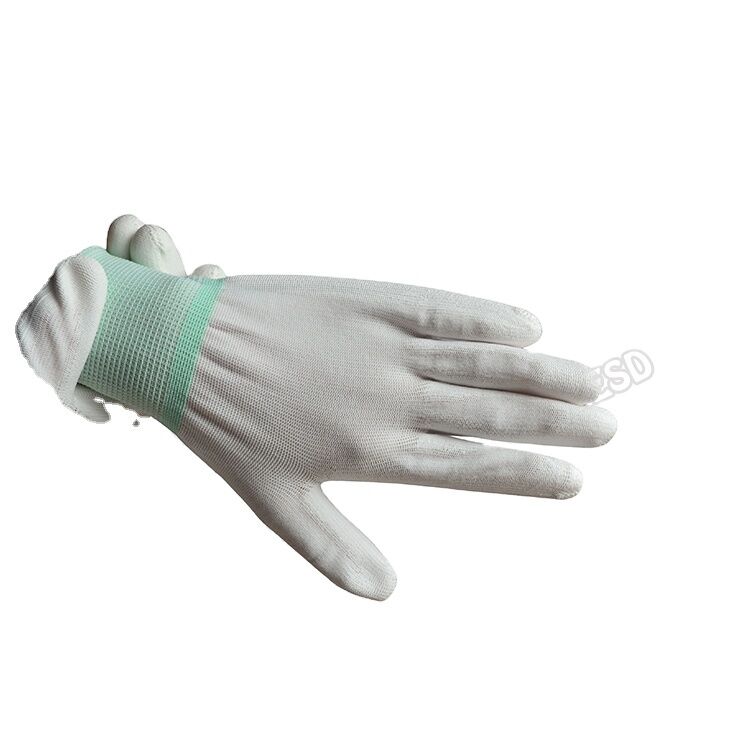 ESD Conductive Hands Πολυέστερο Αντιστατικό Εργασιακό Γάντι Αντιστρέψιμο Ανθρακονημικό ΠΟ Περικάλια