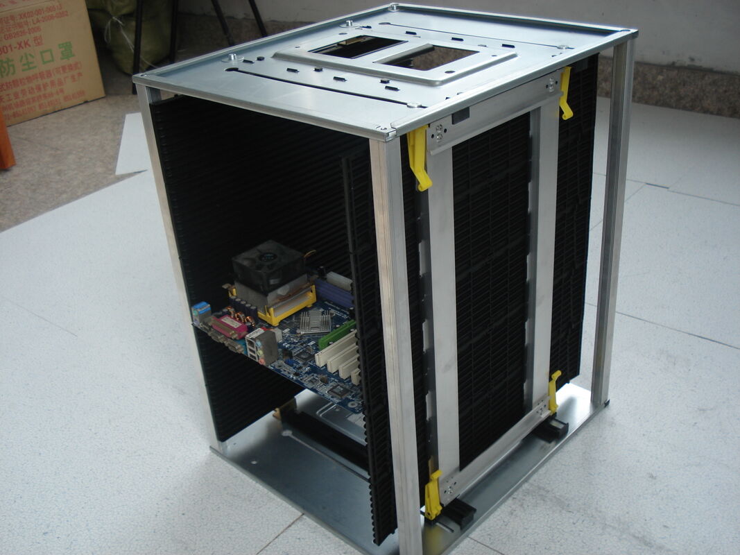 ESD PCB Magazine Rack Anti static SMT PCB Storage Rack with Gear Track Adjustment