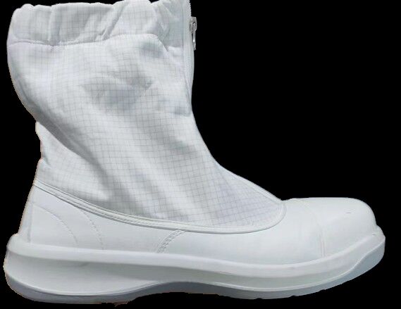 Steel Toe ESD Safety Shoes Αντιστατικές μπότες για Cleanroom κατασκευή ηλεκτρονικών ημιαγωγών και βιομηχανικούς χώρους εργασίας